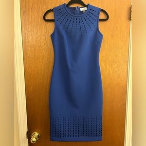 Calvin Klein royal blue dress, size 2, NWOT